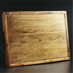 仙源 金丝楠木独板都承盘 实木中式古典文房摆件红木实用工艺品
